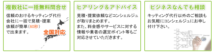 キッティング代行一括比較・お問合せのメリット、ポイント