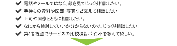 「対面型コンシェルジュサービス」をご提供いたします